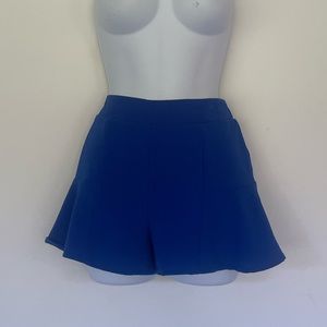 Blue Shorts Skirt